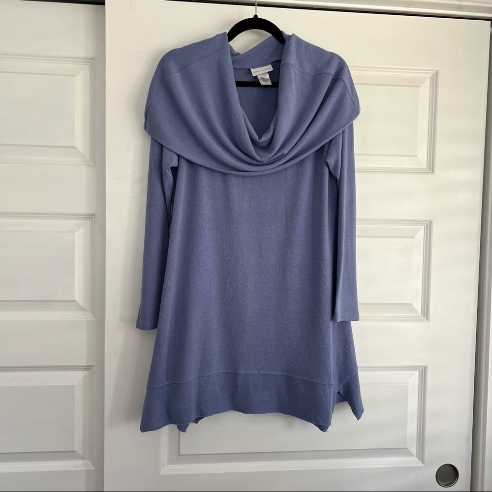Soft Surroundings B'call Tunic cowl off shoulder, size large